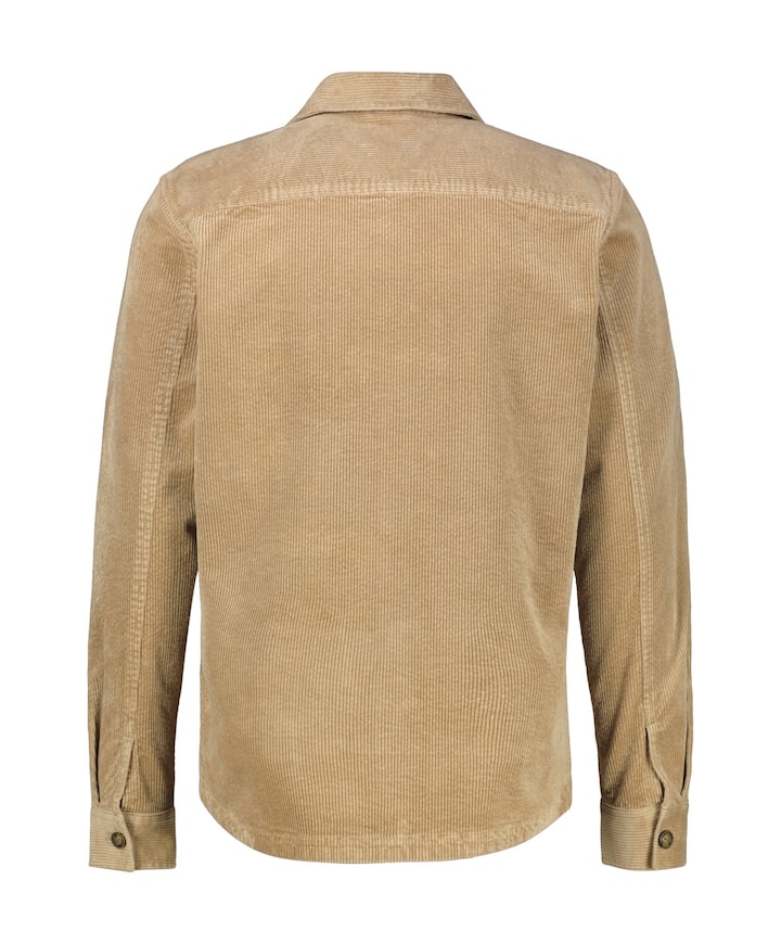 Heren overshirt beige