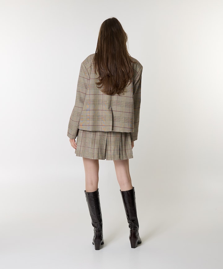 Dames rok beige