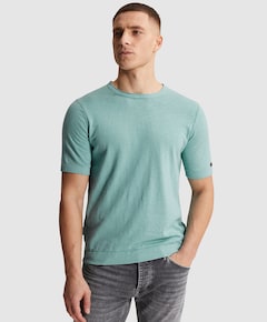 Heren T-shirt blauw