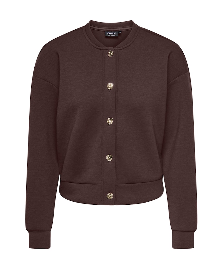 Dames vest bruin