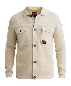 Heren overshirt ecru