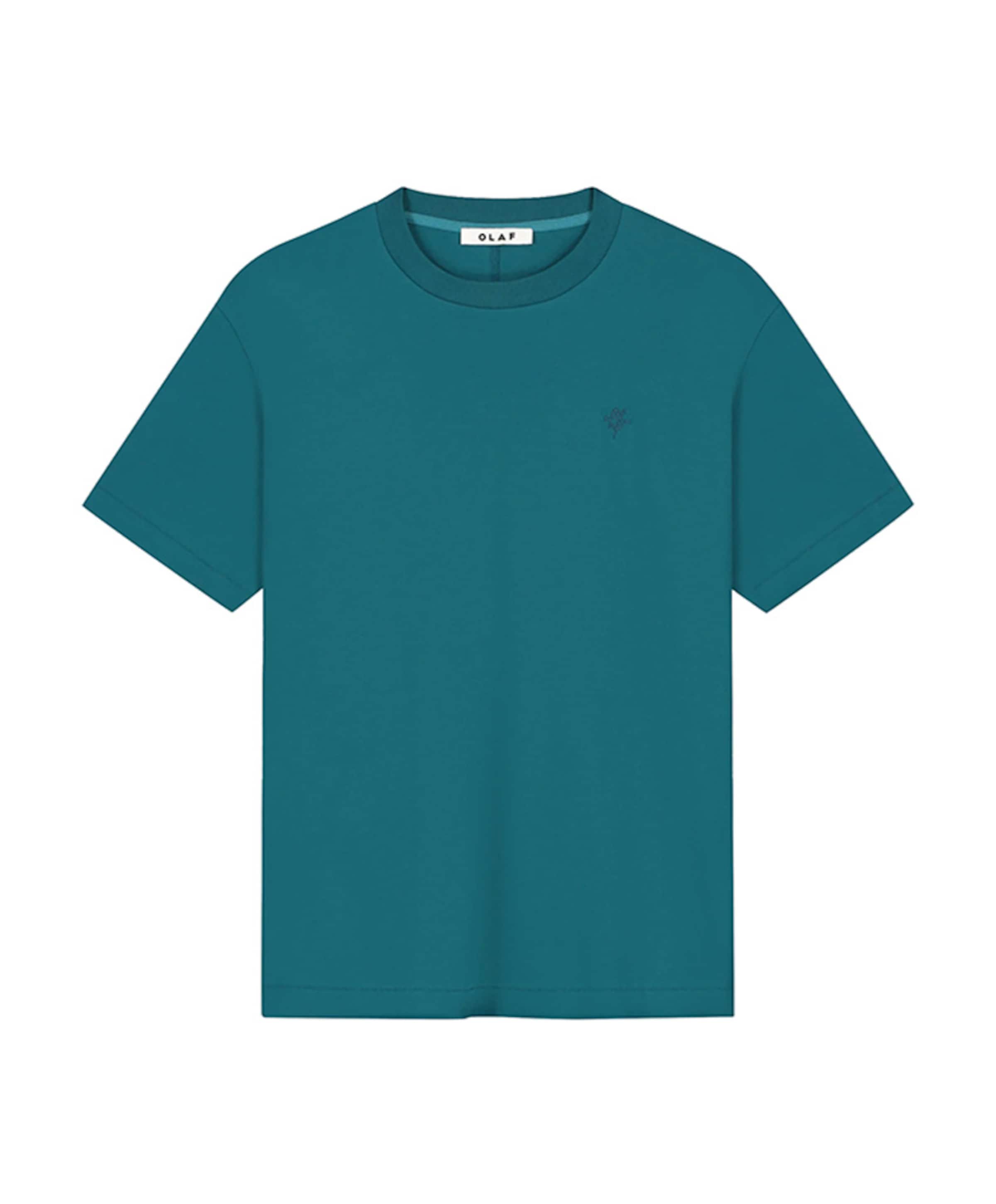 Heren T-shirt blauw