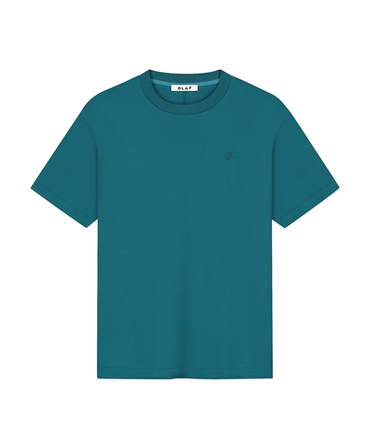 Heren T-shirt blauw