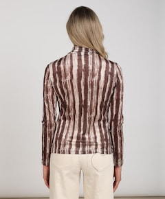 Dames top bruin