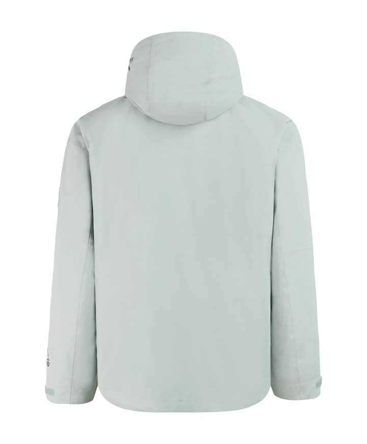 Heren ski-jas grijs