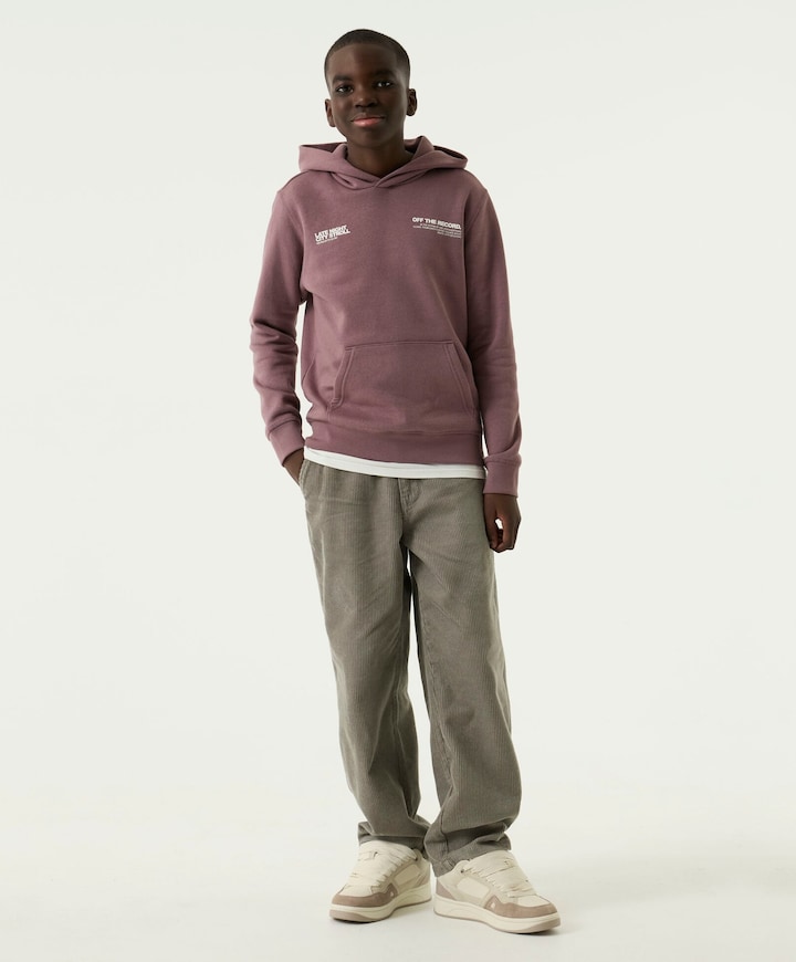 Jongens sweater paars