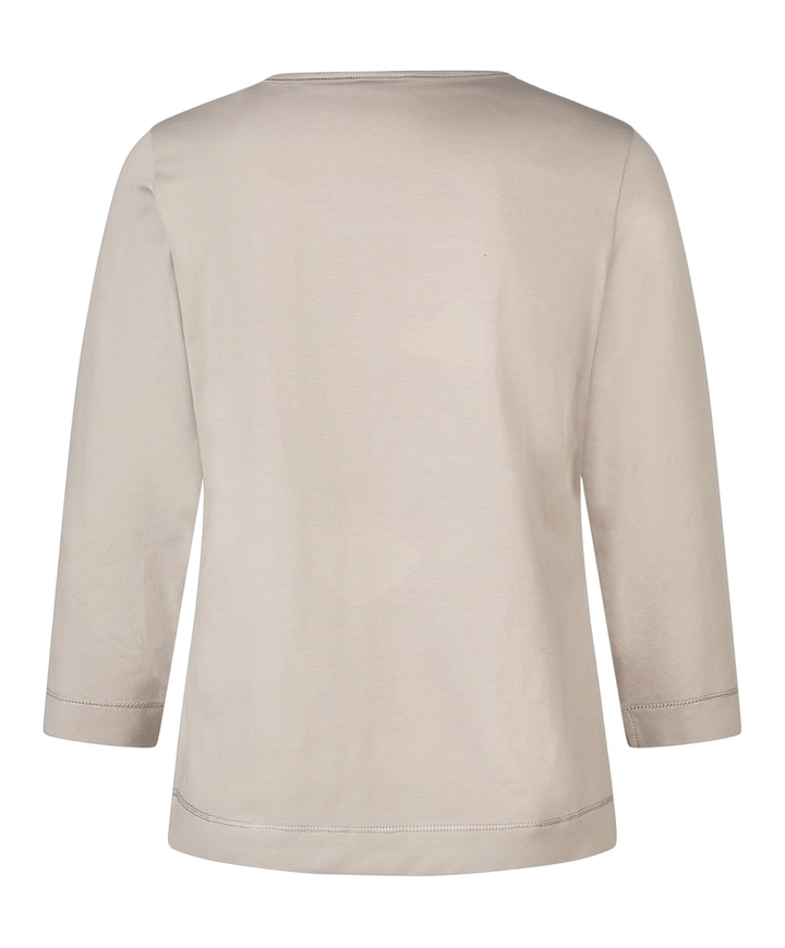 Dames longsleeve grijs