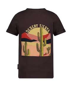 Jongens T-shirt bruin