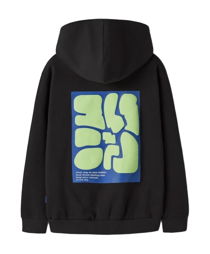 Jongens hoodie zwart
