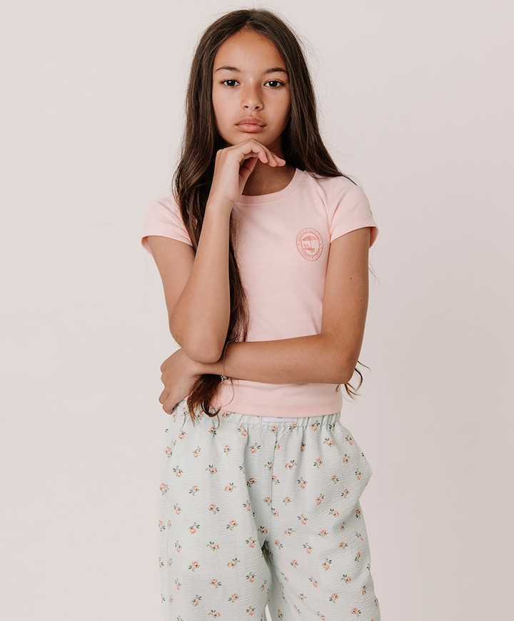 Meisjes T-shirt roze