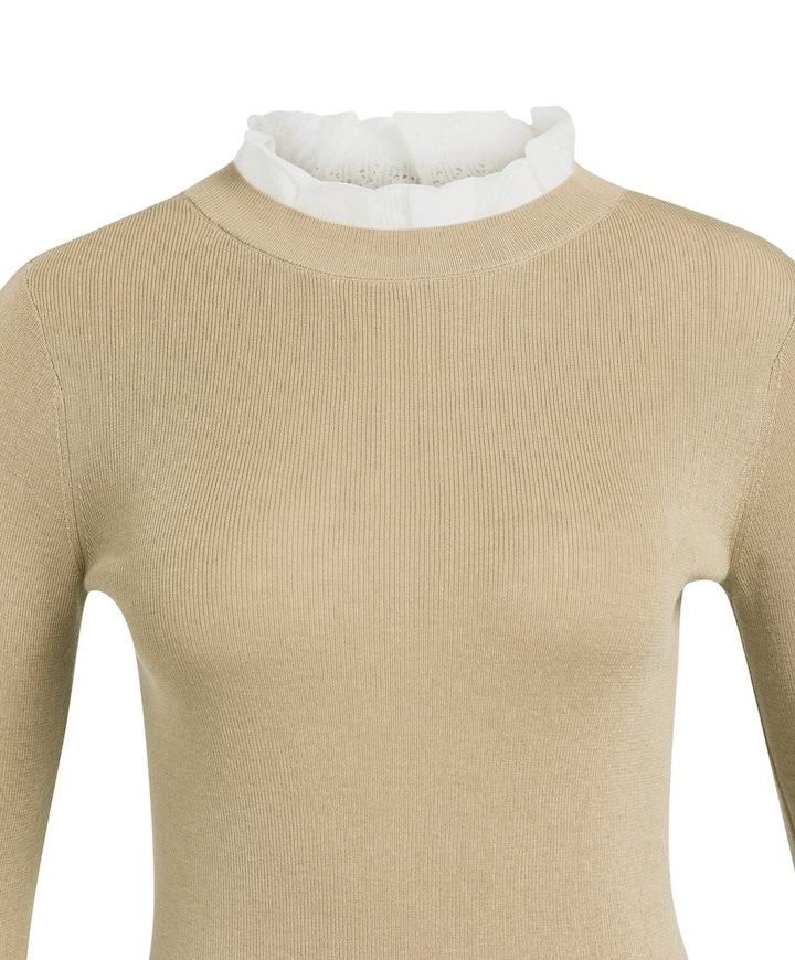 Dames trui beige