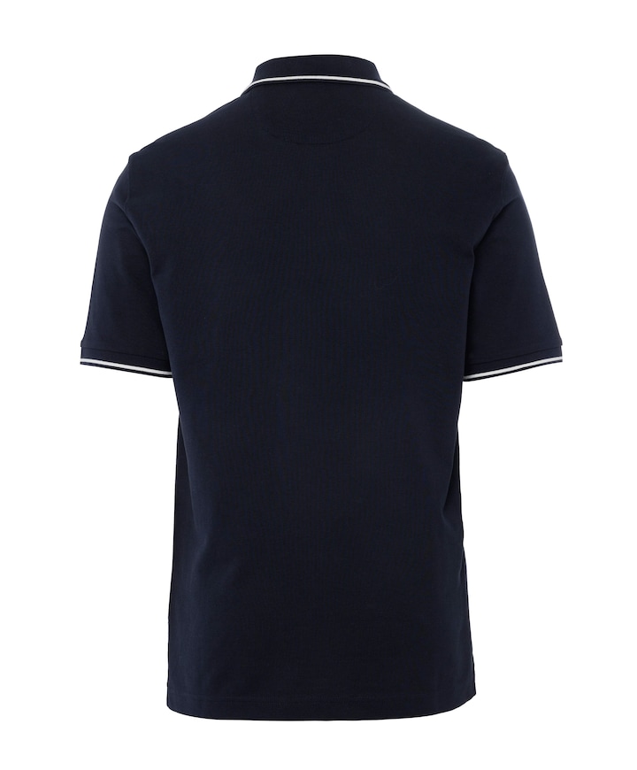 Heren polo blauw