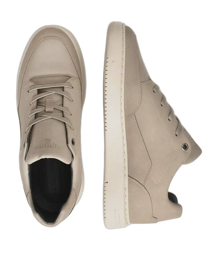 heren sneakers beige