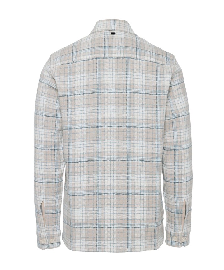 Heren overshirt beige