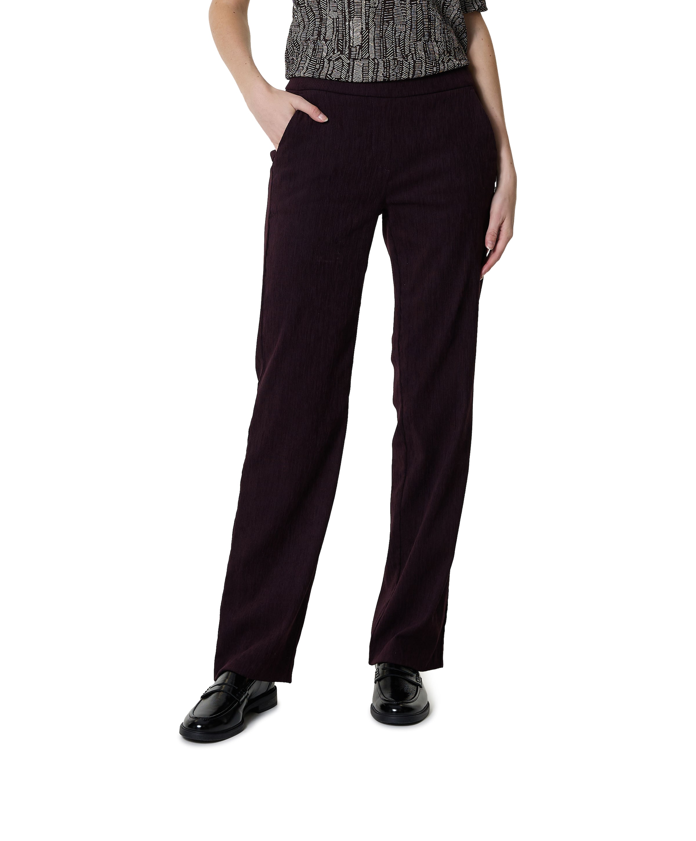 Jenny Wide Leg bordeaux