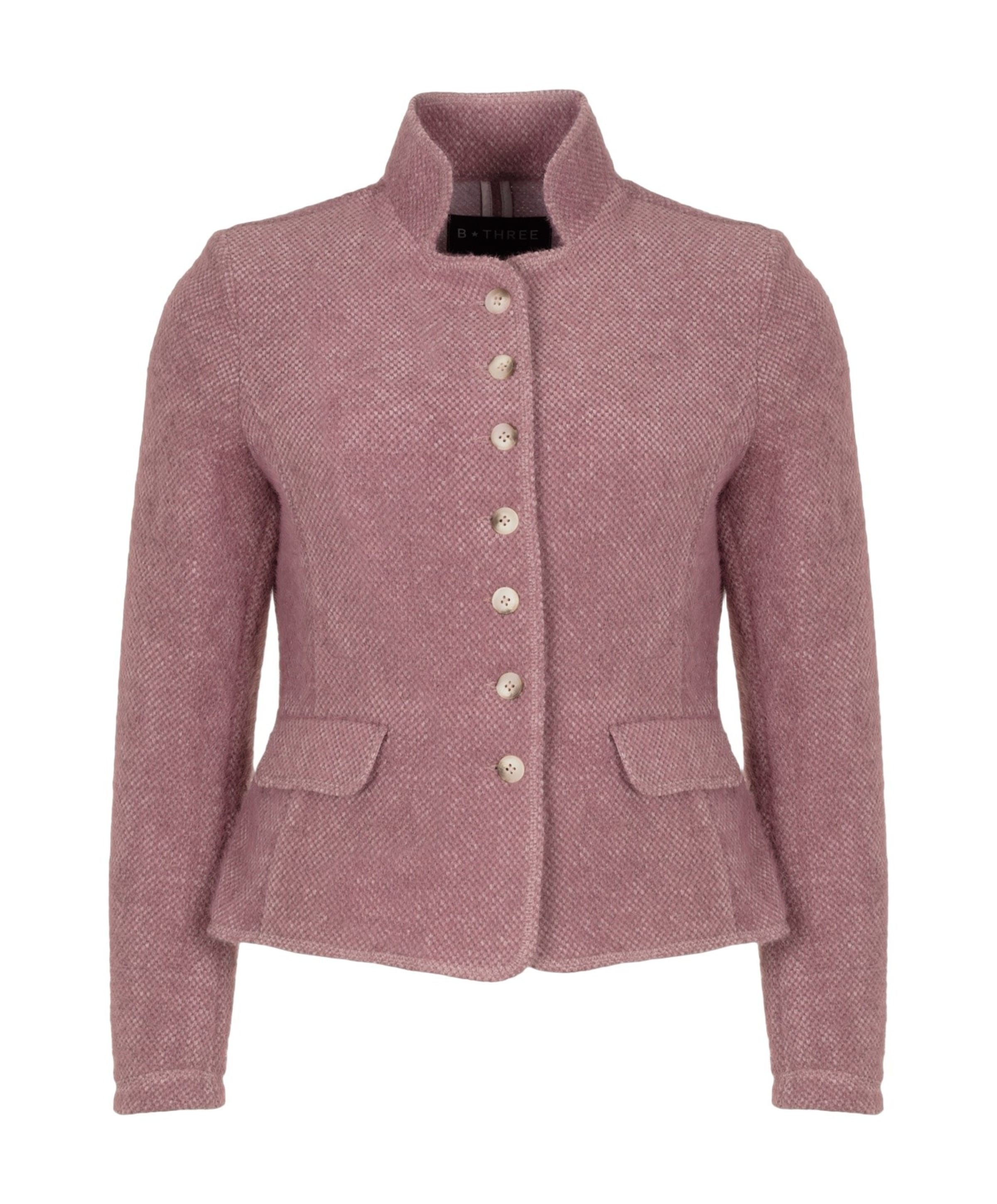 Dames jas roze