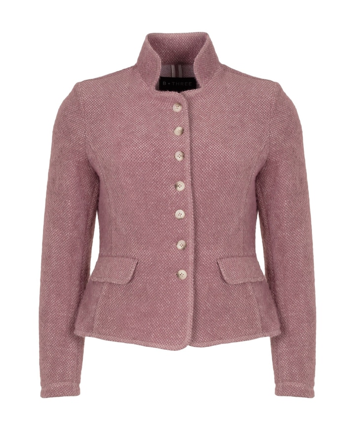 Dames jas roze