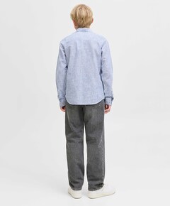 JJICHRIS JJORIGINAL SBD 444 SN JNR jongens jeans zwart