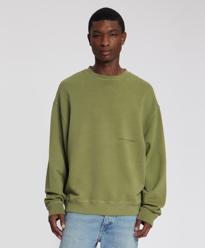 Heren sweater groen