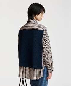 Dames blouse blauw