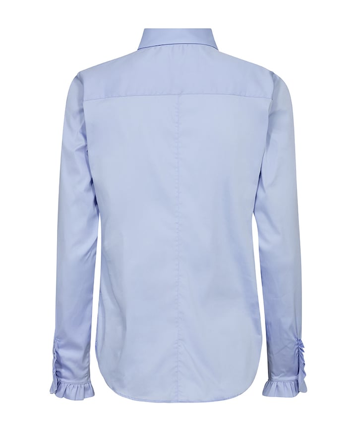 Dames blouse blauw