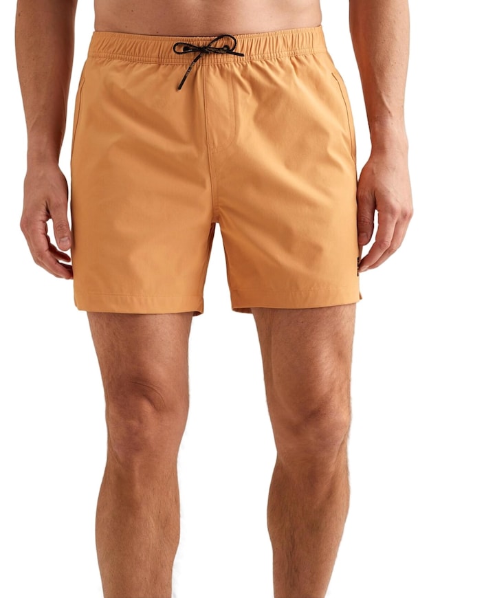 AIRFRAME SWIMSHORTS SMALL LOGO PRI heren zwembroek oranje