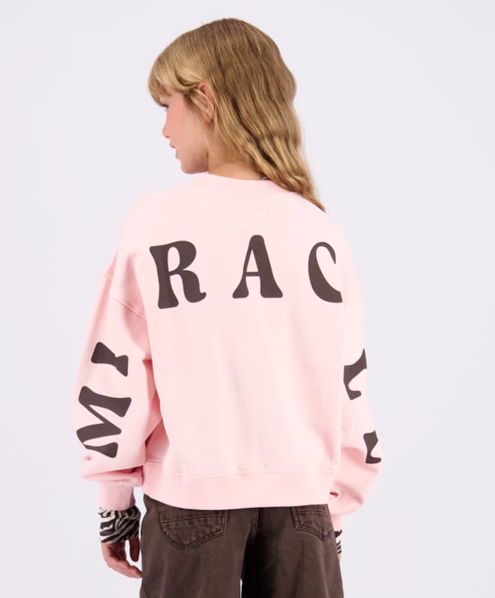 Meisjes sweater roze