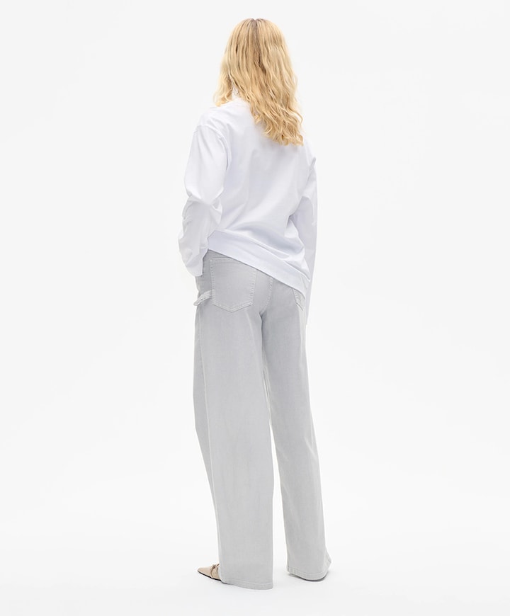 Dames longsleeve wit