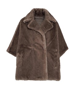 Dames cape bruin