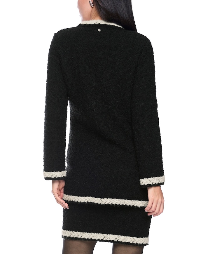Dames vest zwart