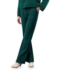 Flair bonded drawstring broek groen