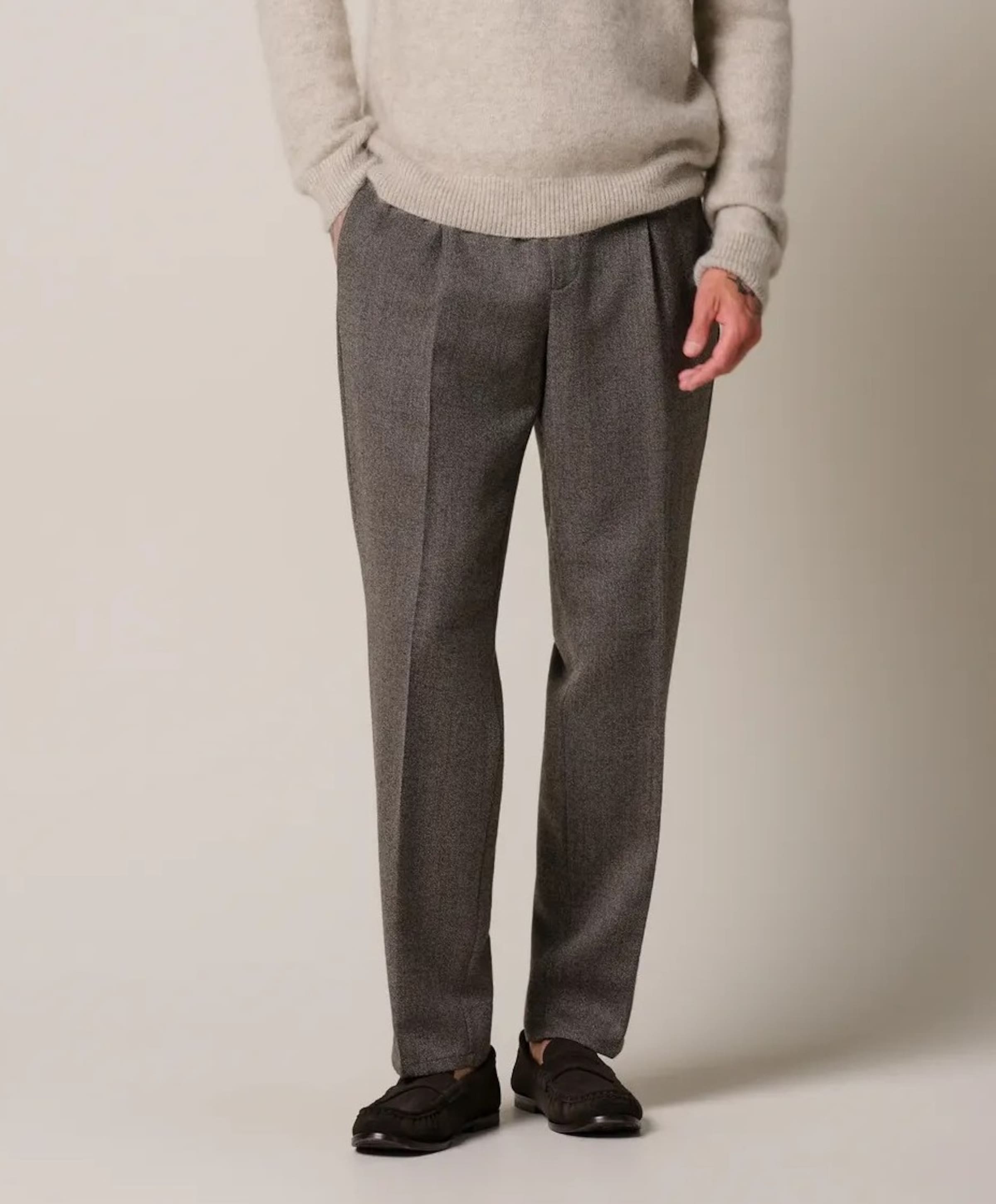 MOULINE LF heren broek bruin