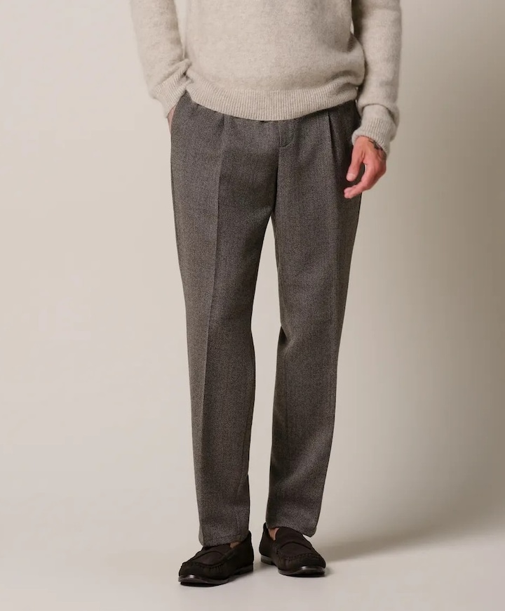 MOULINE LF heren broek bruin