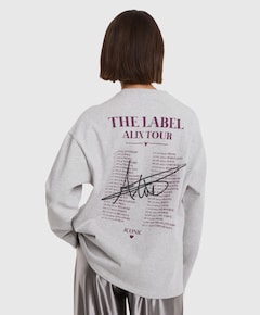 Dames longsleeve grijs
