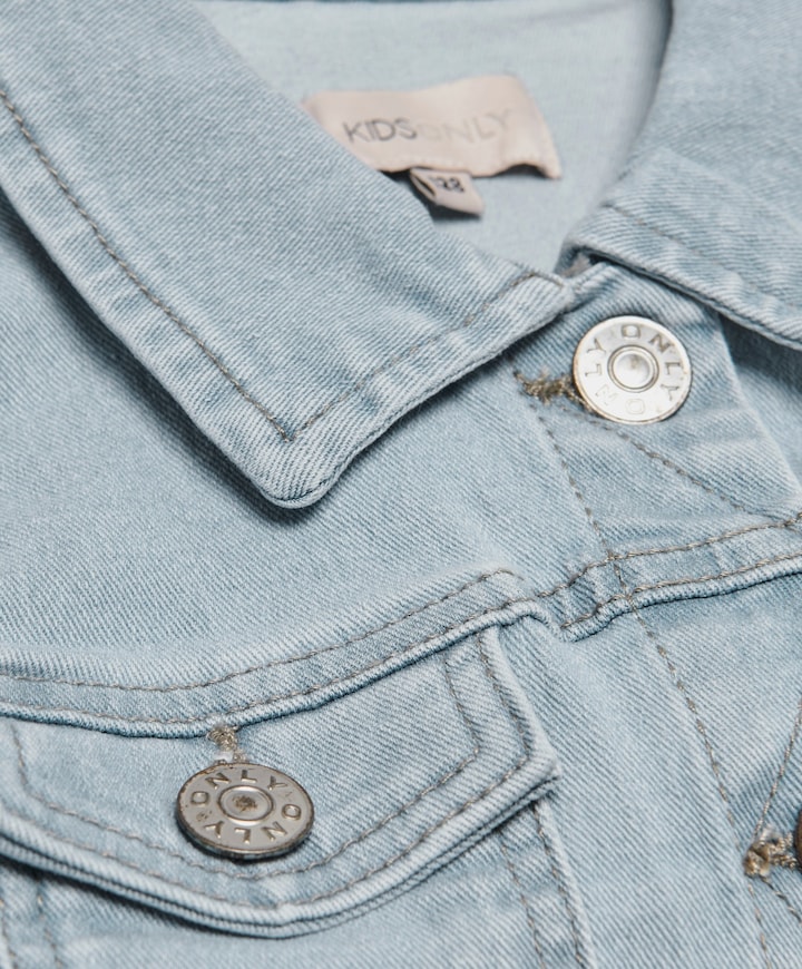 Jeansjack blauw