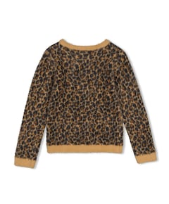 Meisjes vest bruin