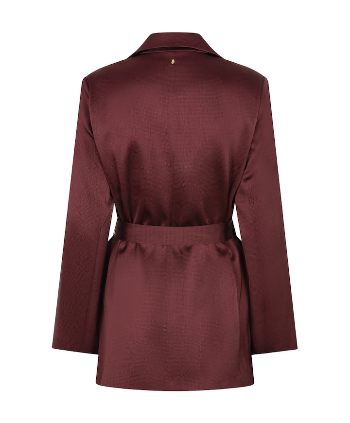 Dames blazer bordeaux