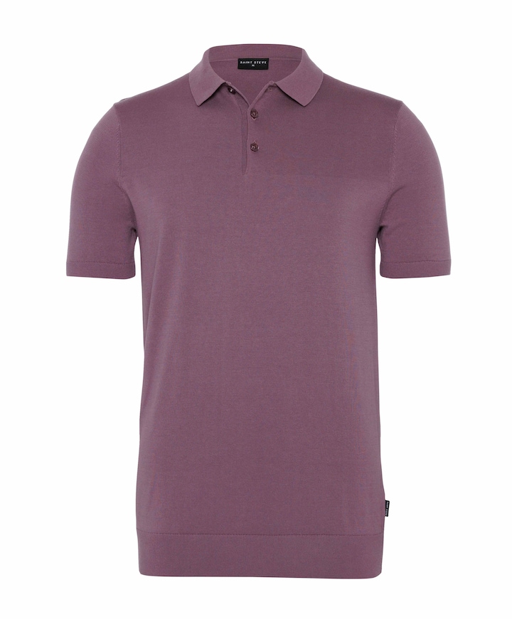 Heren polo paars