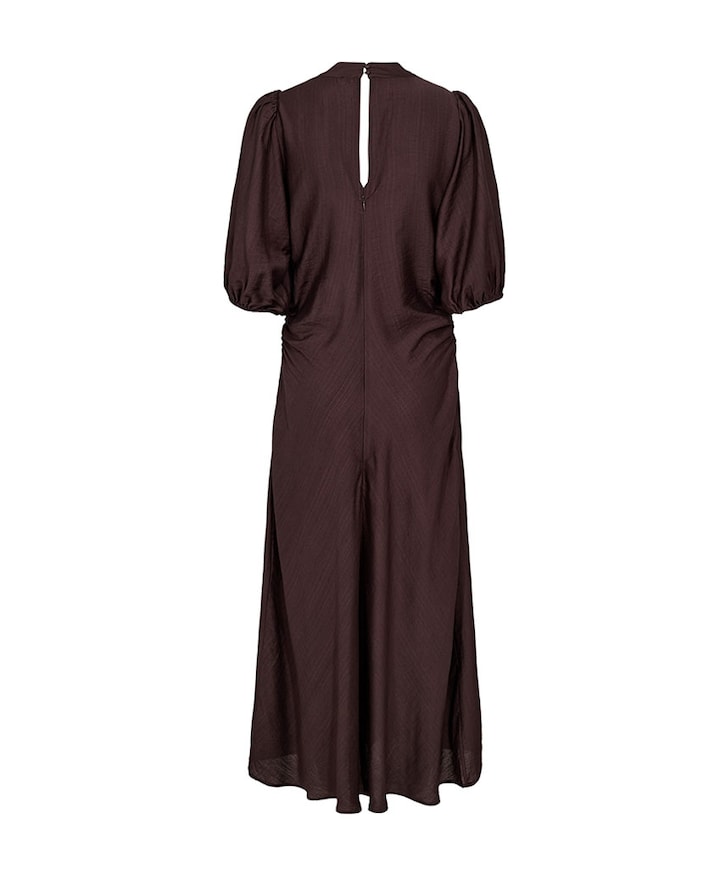 Dames jurk bruin