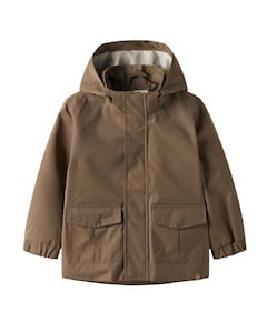 Meisjes jas bruin