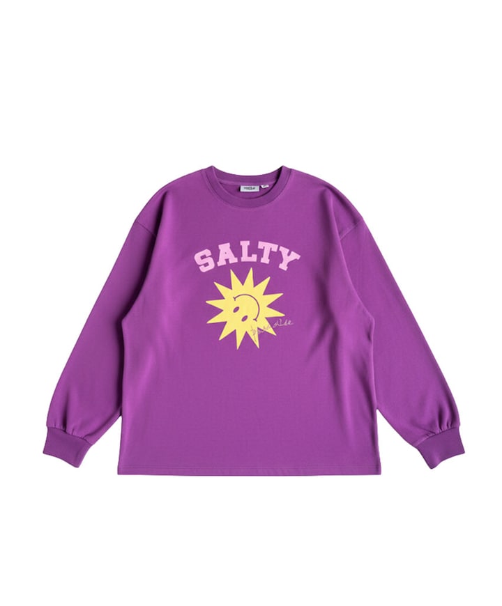 Meisjes longsleeve paars