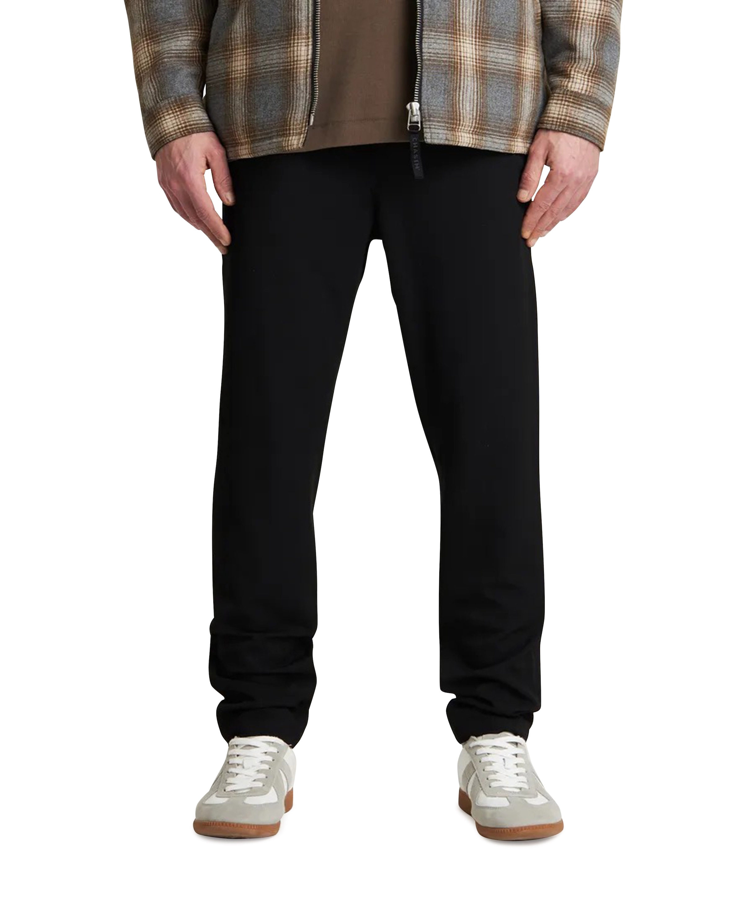 STONE DUAL heren broek zwart