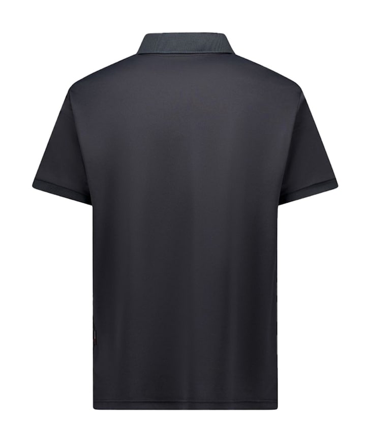 Heren polo grijs