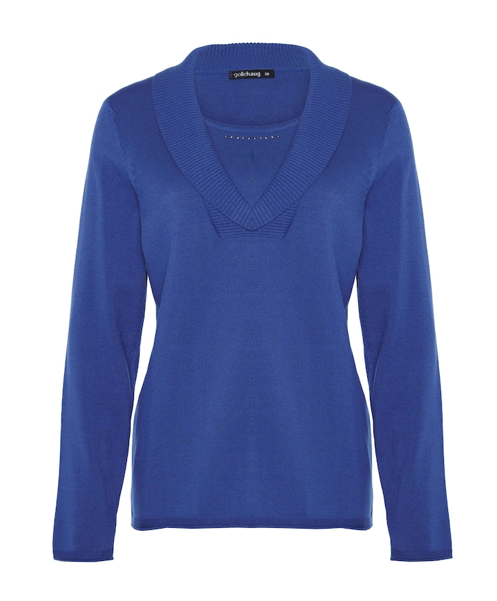 Dames trui blauw