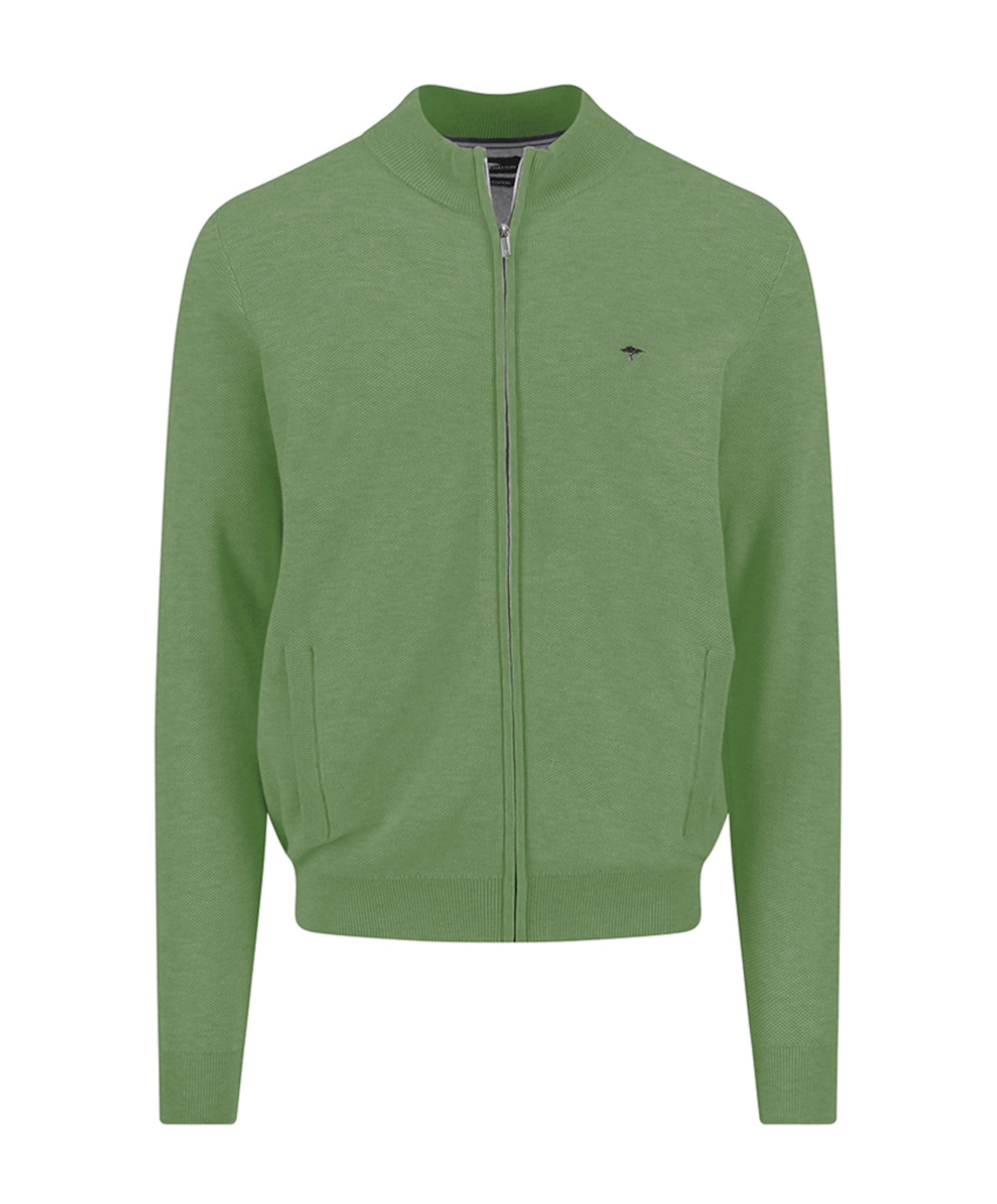 Heren vest groen