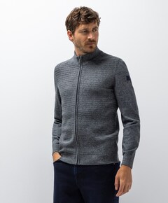 Heren vest grijs