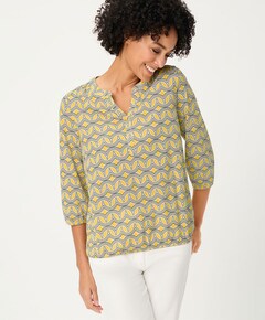 Dames longsleeve geel