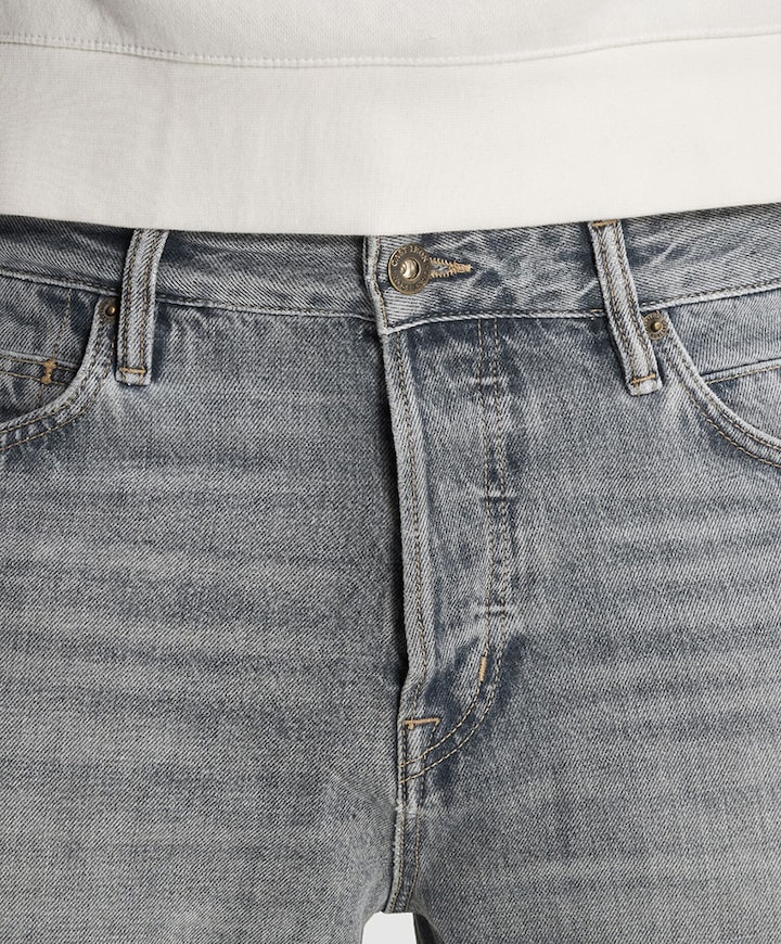 REVSON LOOSE GREY GREEN SUMMER heren jeans grijs