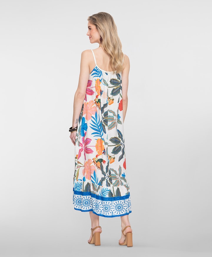 Dames jurk multicolor