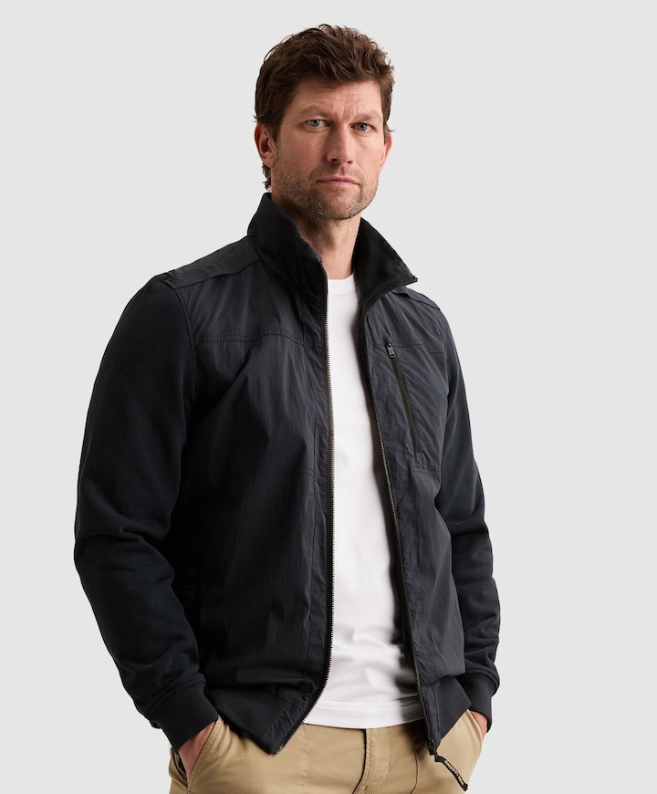 Heren jas blauw